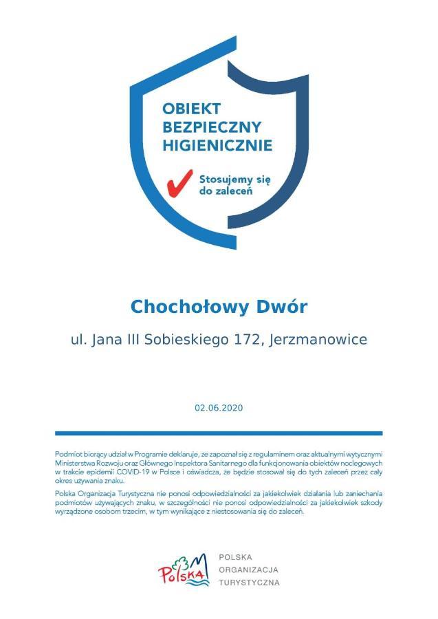 Chocholowy Dwor 예르즈마노비체 외부 사진